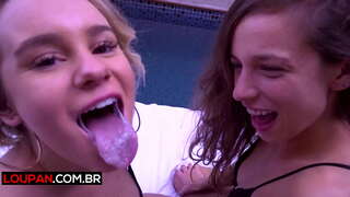 Nene nagbibigay sa handjob