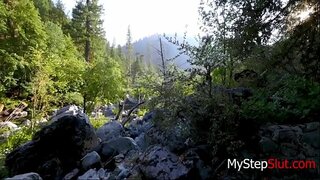 Girl sucks her daddy